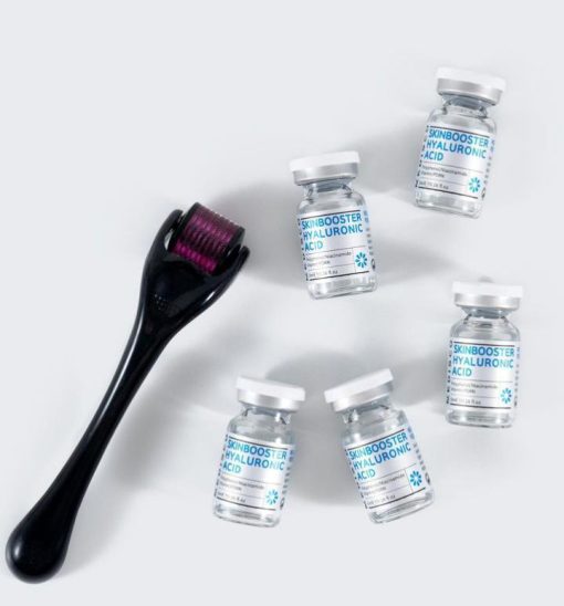 Derma roller with Skin Booster Hyaluronic Acid